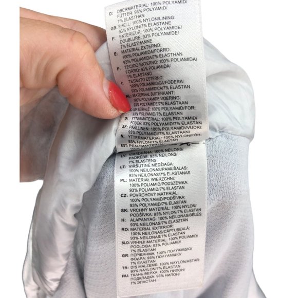 Light Gray ADIDAS Lightweight Jacket Sz Small - Picture 15 of 15